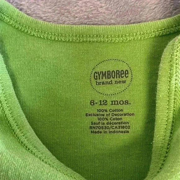 Gymboree - short sleeve onesie. Size 6-12 months - Picture 2 of 3